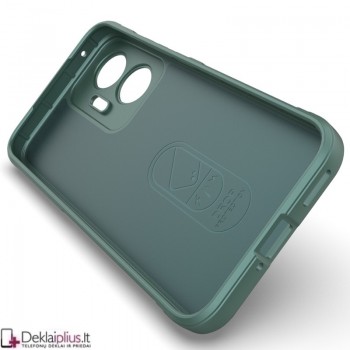 Magic Shield guminis dėklas - žalias (Xiaomi Poco F7 5G) Magic Shield guminis dėklas - žalias (Xiaomi Poco F7 5G)
